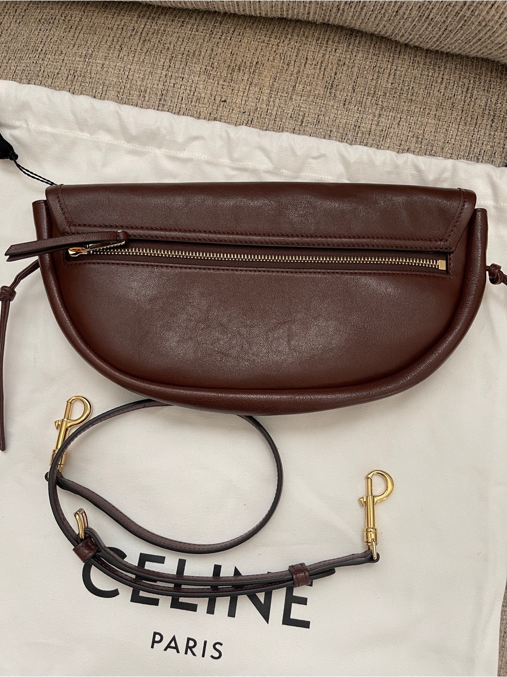 Celine little halfmoon bag - Picture 5 of 11
